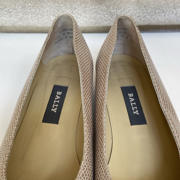 bally leather low heel pumps - Picture 8 of 15